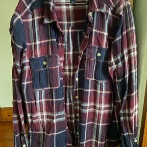 Universal Thread Burgundy Flannel